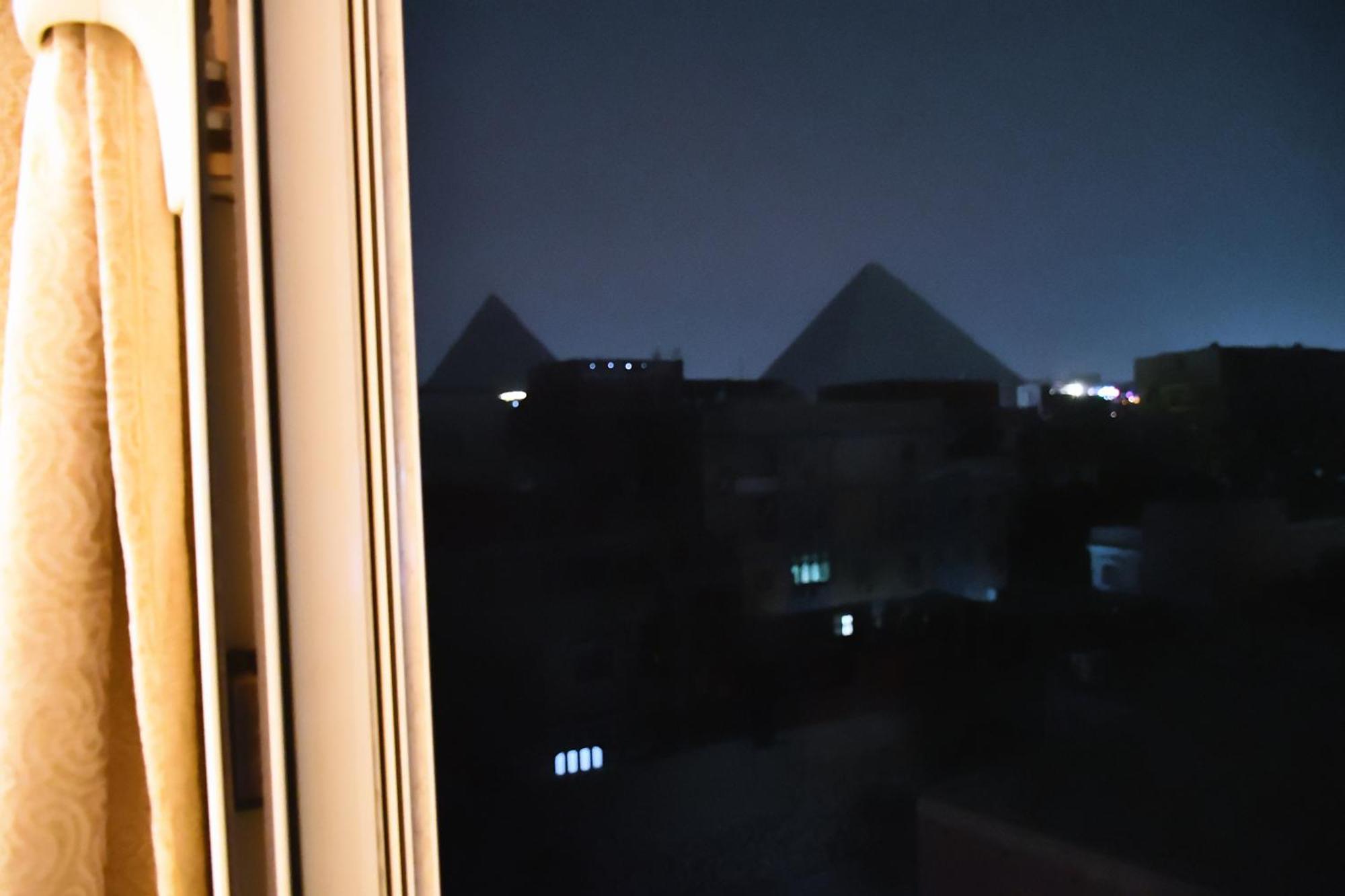 Grand Pyramid View Hotel Kafret el-Gabal Exteriör bild