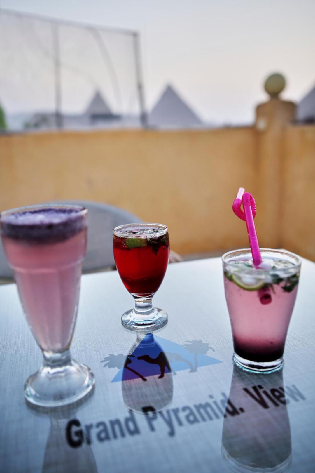 Grand Pyramid View Hotel Kafret el-Gabal Exteriör bild