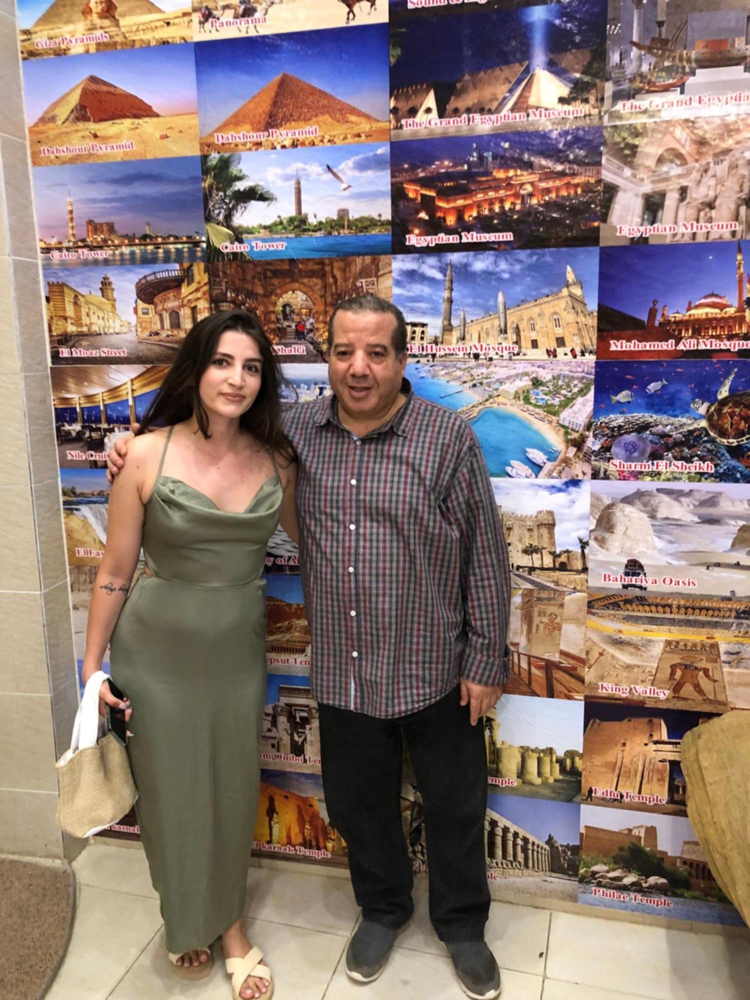 Grand Pyramid View Hotel Kafret el-Gabal Exteriör bild